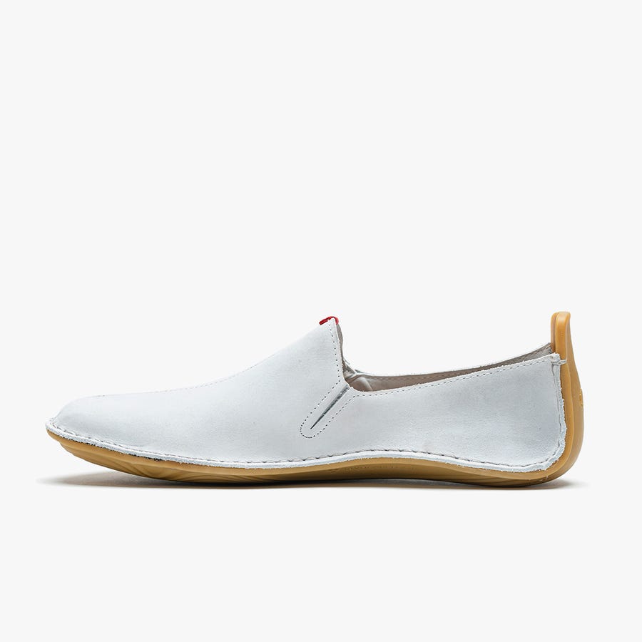 Vivobarefoot Ababa II Men's Casual Shoes White | 9831CVURI