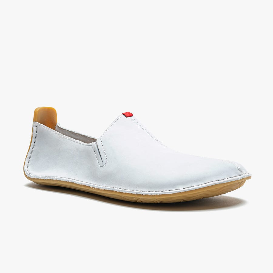 Vivobarefoot Ababa II Men's Casual Shoes White | 9831CVURI