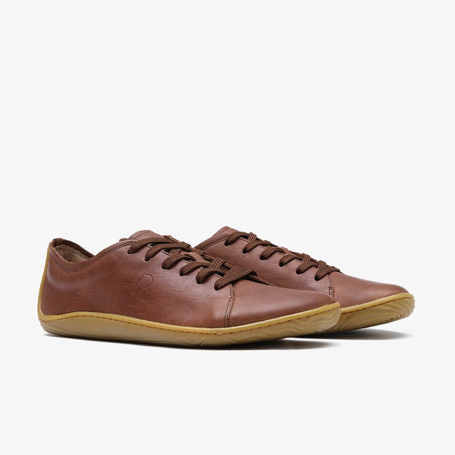 Vivobarefoot Addis Men's Casual Shoes Brown | 5032YFHJT