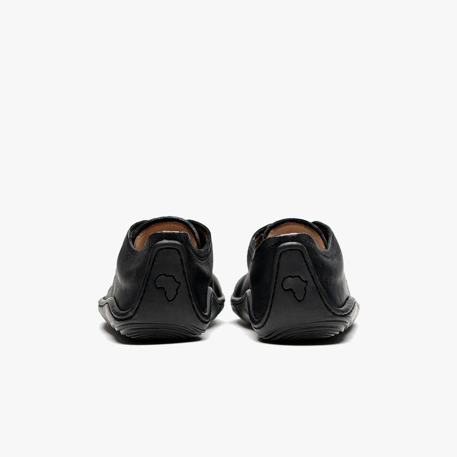 Vivobarefoot Addis School Junior Kids' Casual Shoes Black | 3614HQWOG