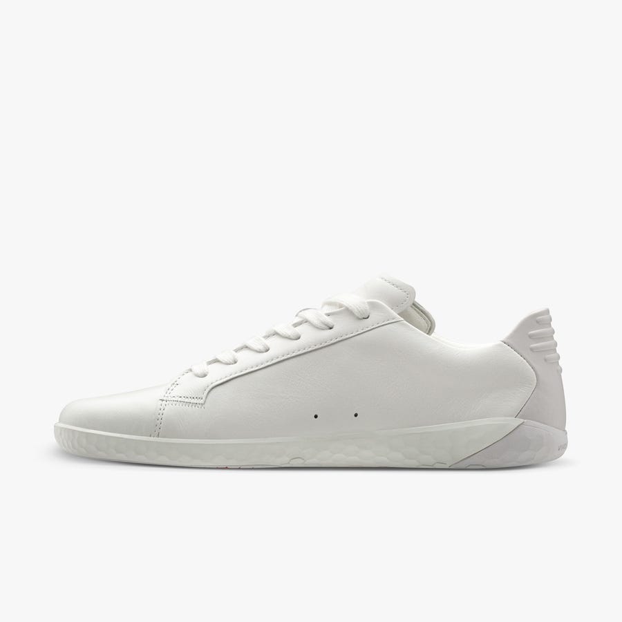 Vivobarefoot Geo Court Kids' Trainers White | 3251DXQVO