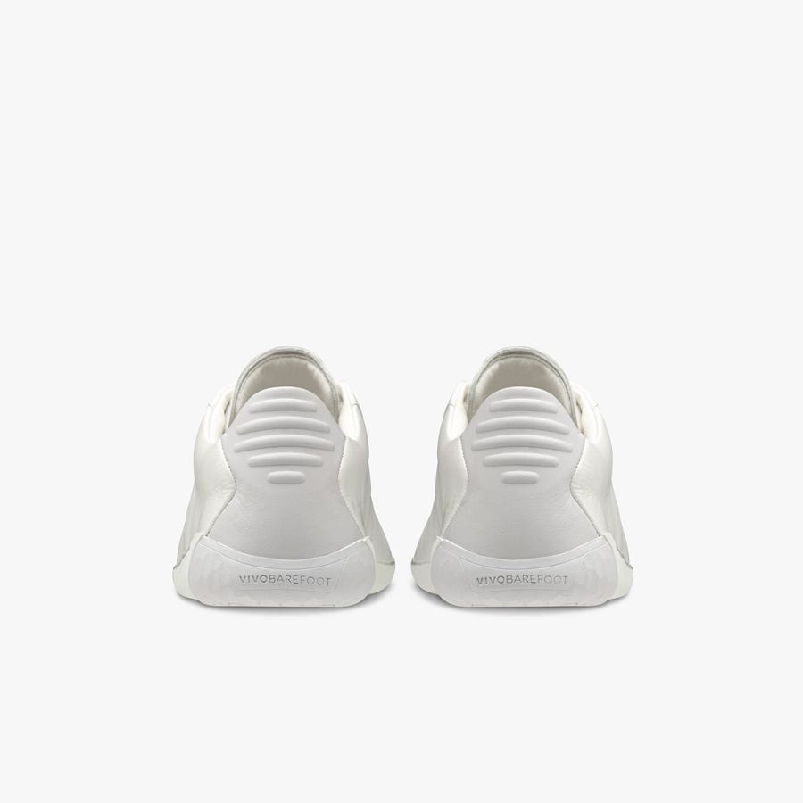 Vivobarefoot Geo Court Kids' Trainers White | 3490GQZXI