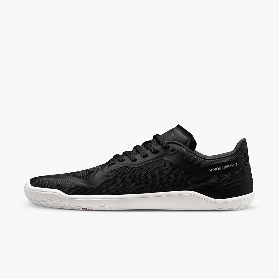 Vivobarefoot Geo Racer II Kids' Trainers Black | 0731VPSQF