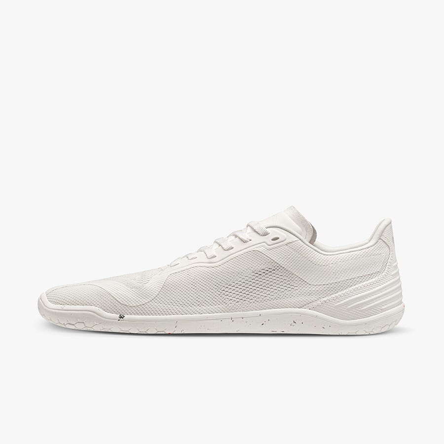 Vivobarefoot Geo Racer II Women's Trainers White | 2763JDOZF