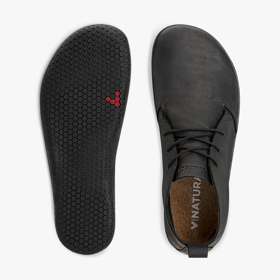 Vivobarefoot Gobi II Men's Boots Black | 5034FKATR