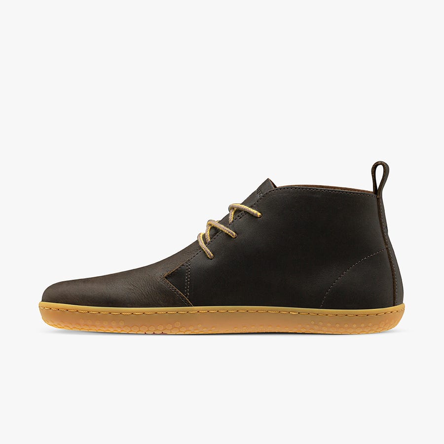 Vivobarefoot Gobi II Men's Boots Black | 9052PEAWR