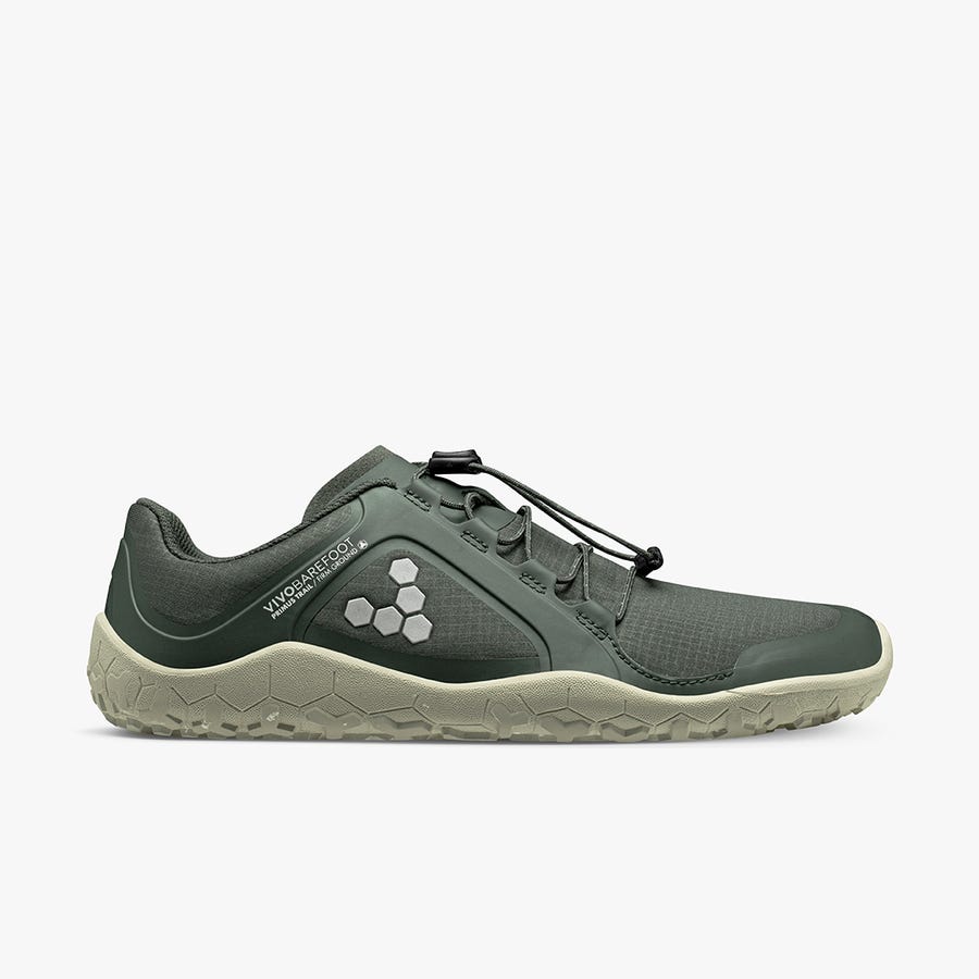 Vivobarefoot Primus II All Weather FG Men\'s Trail Shoes Green | 2170GAQKX