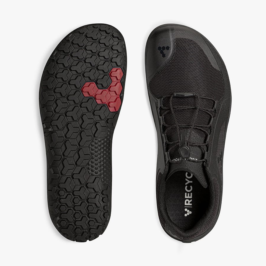 Vivobarefoot Primus II FG Kids' Trail Shoes Black | 4089EPUTN