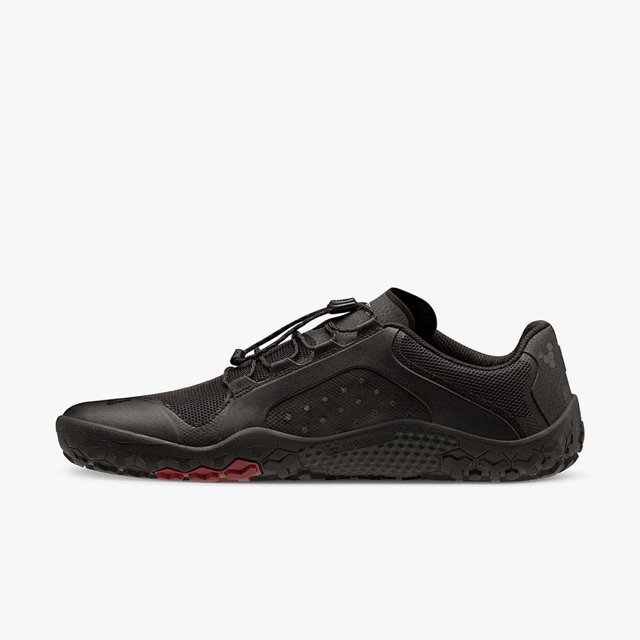 Vivobarefoot Primus II FG Kids' Trail Shoes Black | 4089EPUTN