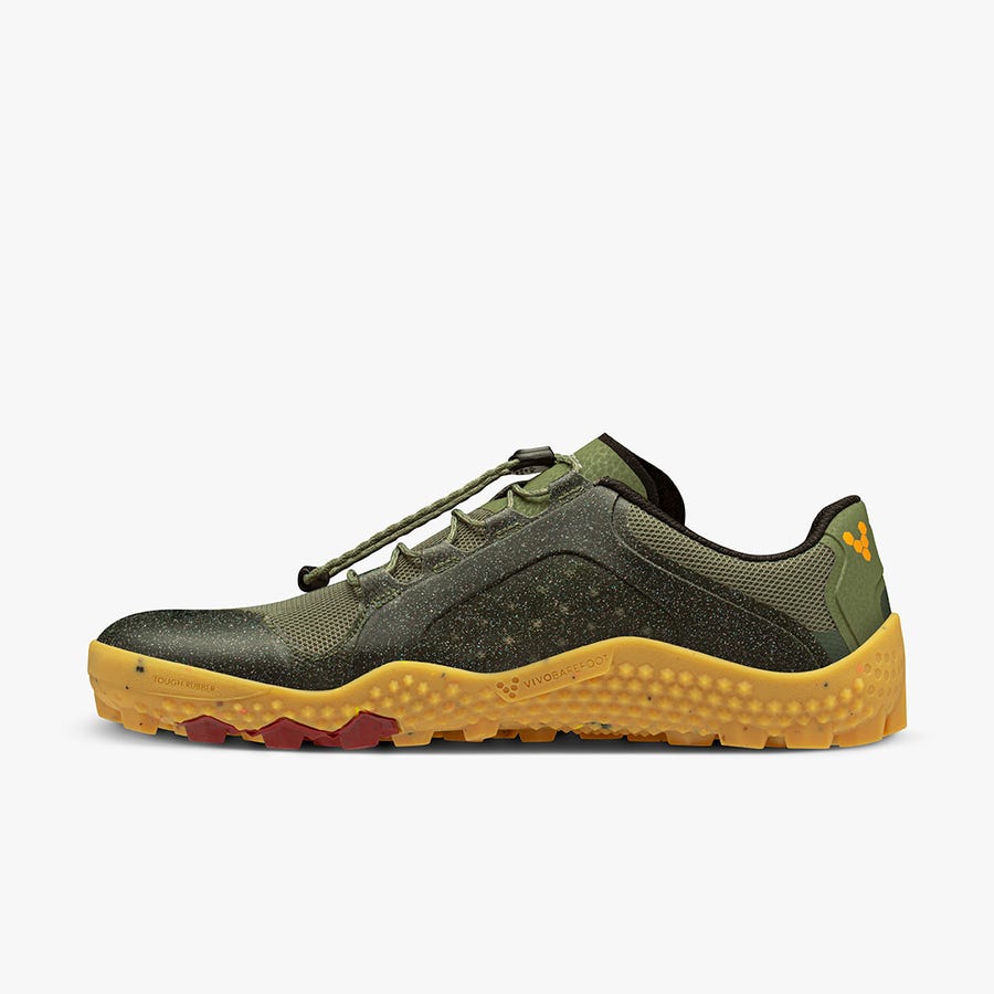 Vivobarefoot Primus II Sg Men's Trail Shoes Green | 0218KTNFU