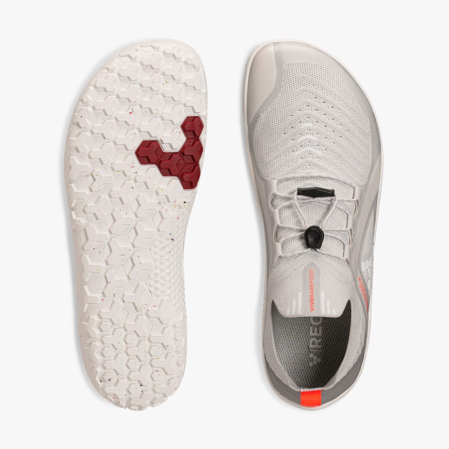 Vivobarefoot Primus Knit Fg Women's Trail Shoes White | 7518RGSXM