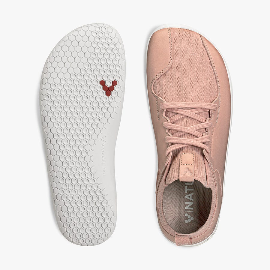 Vivobarefoot Primus Knit II Women's Running Shoes Pink | 5701NZVCS