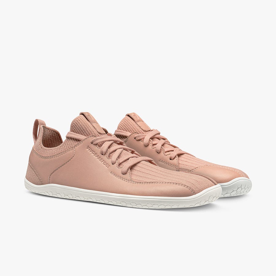 Vivobarefoot Primus Knit II Women's Running Shoes Pink | 5701NZVCS