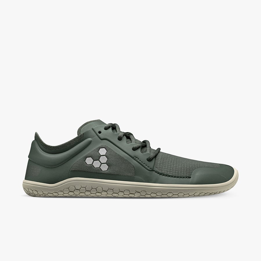 Vivobarefoot Primus Lite III All Weather Women\'s Trainers Green | 0786MIGQN