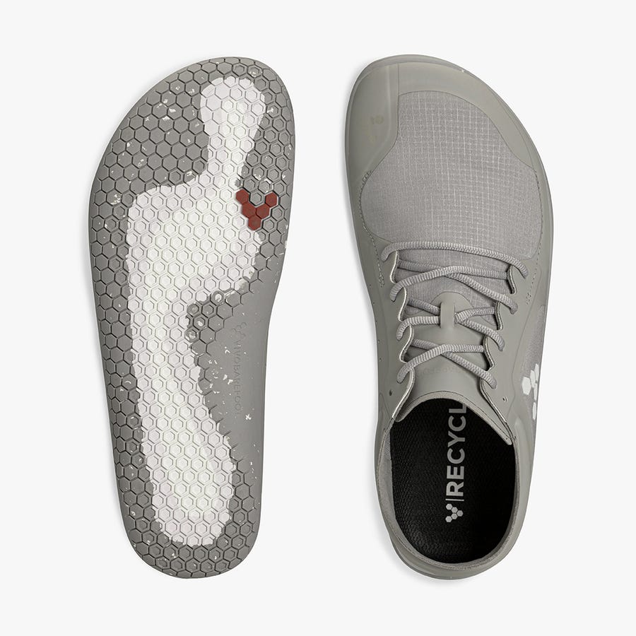 Vivobarefoot Primus Lite III All Weather Women's Trainers Grey | 5081EWDLS