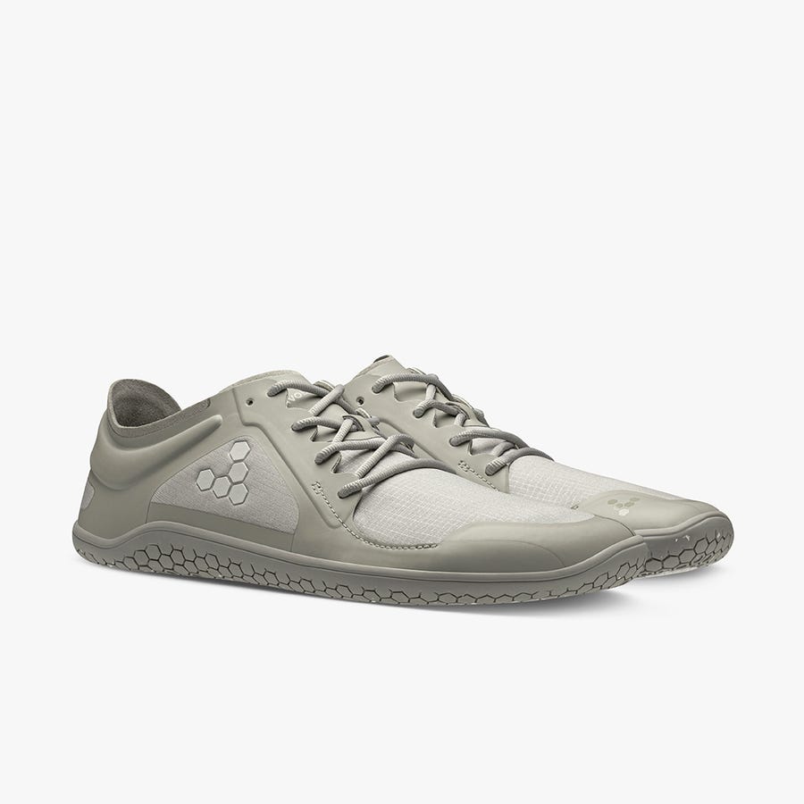 Vivobarefoot Primus Lite III All Weather Women's Trainers Grey | 5081EWDLS