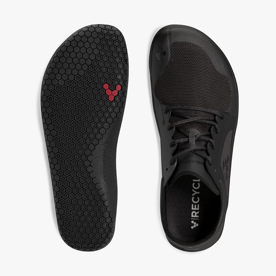 Vivobarefoot Primus Lite III Kids' Trainers Black | 6701ZAYJI