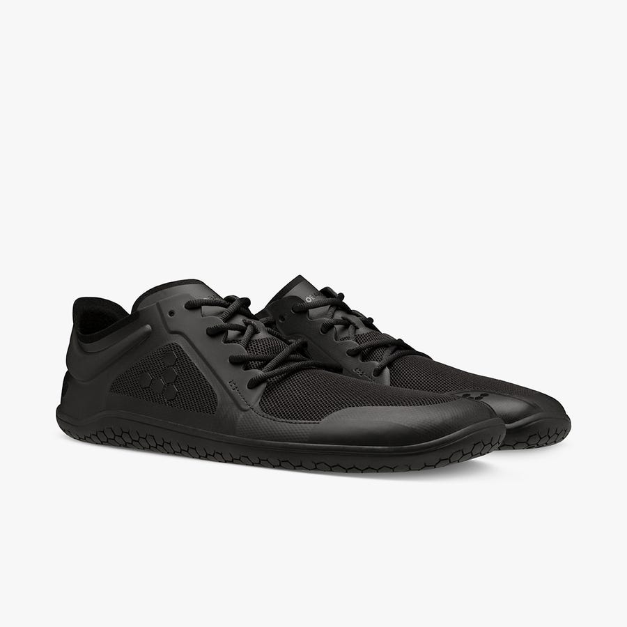 Vivobarefoot Primus Lite III Kids' Trainers Black | 6701ZAYJI