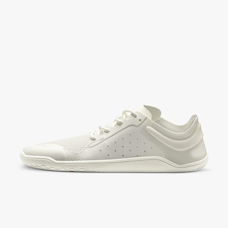 Vivobarefoot Primus Lite III Men's Trainers White | 1724MBVUX