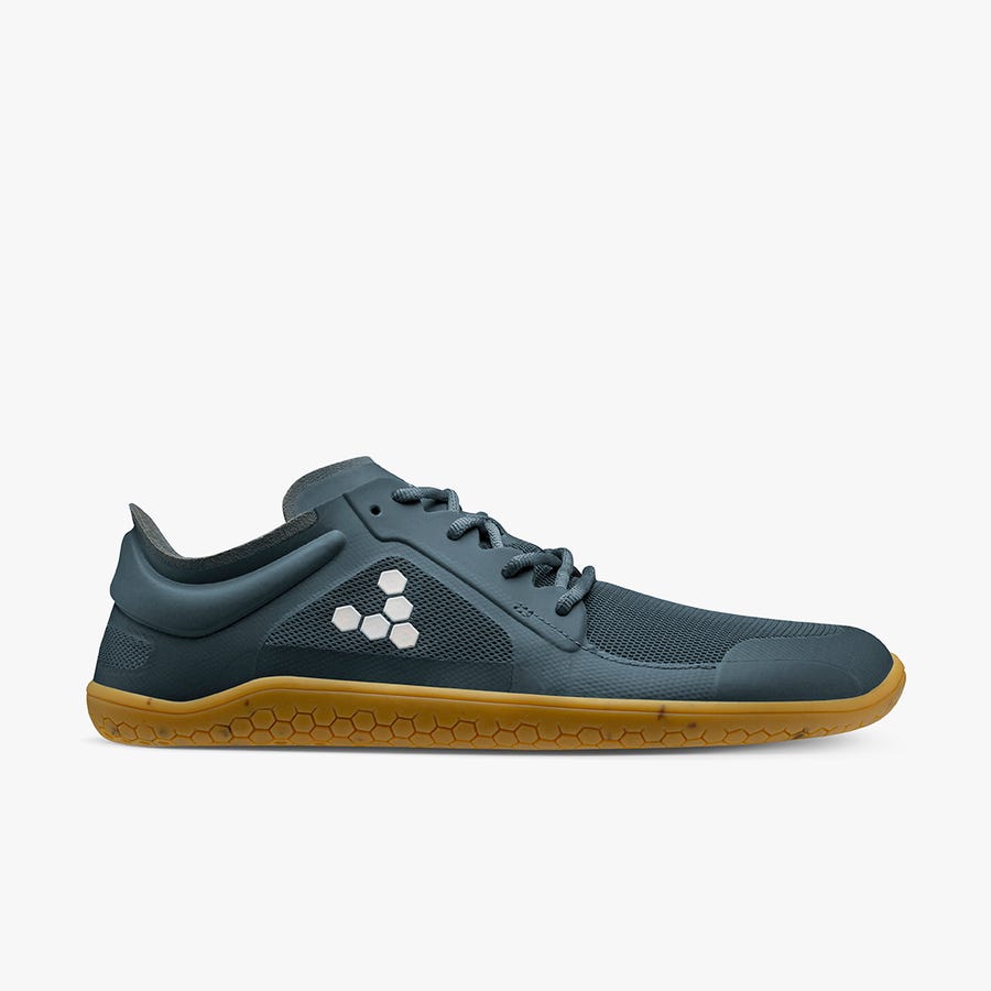 Vivobarefoot Primus Lite III Men\'s Trainers Blue | 8504MNTCR