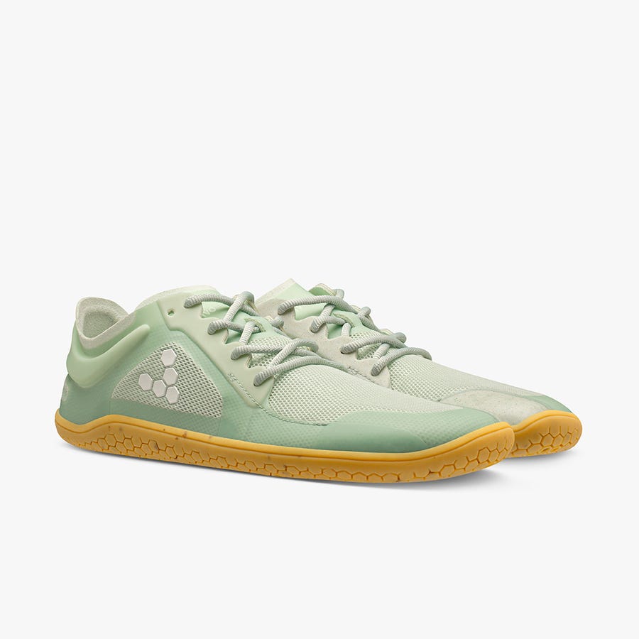 Vivobarefoot Primus Lite III Women's Trainers Green | 1492JOSGW