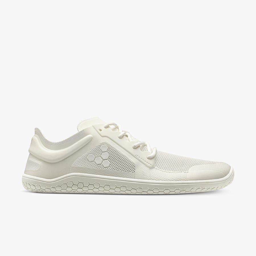 Vivobarefoot Primus Lite III Women\'s Trainers White | 8721JVYQF