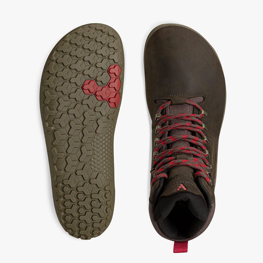 Vivobarefoot Tracker II Fg Men's Boots Brown | 6472QWPLH