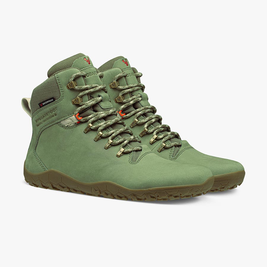 Vivobarefoot Tracker II Fg Men's Boots Green | 4386GRTIK