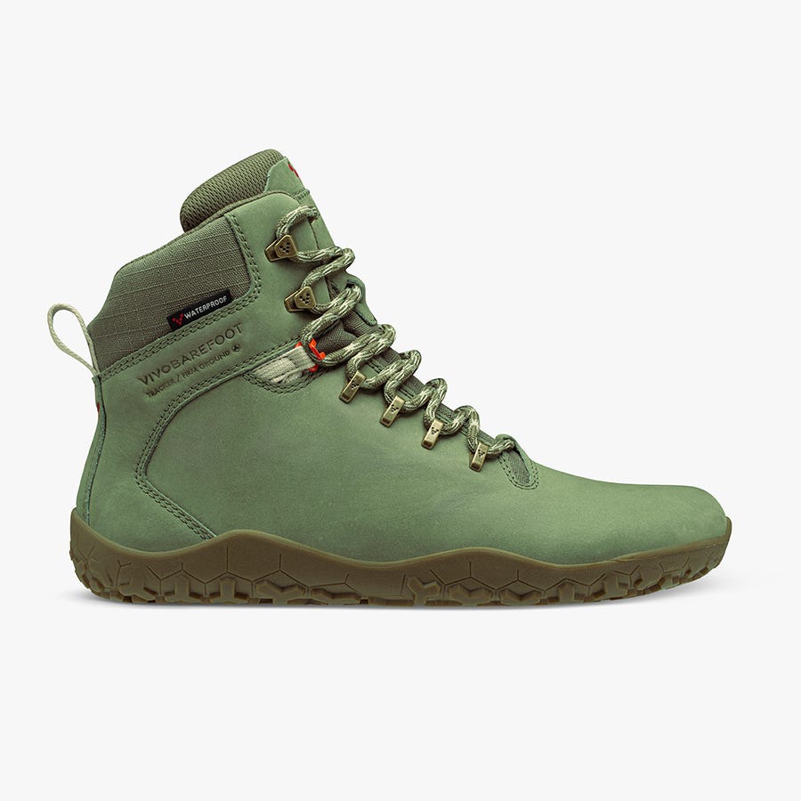 Vivobarefoot Tracker II Fg Men\'s Boots Green | 4386GRTIK