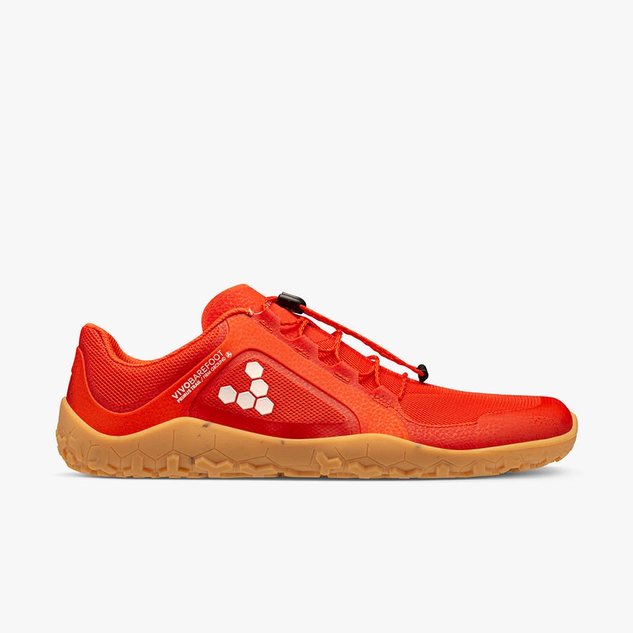 Vivobarefoot Primus II FG Men's Trail Shoes Red | 7182OBXDZ