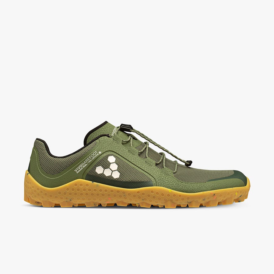 Vivobarefoot Primus II Sg Men's Trail Shoes Green | 0218KTNFU