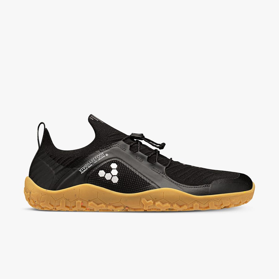 Vivobarefoot Primus Knit Fg Women's Trail Shoes Black | 2694ABQKU