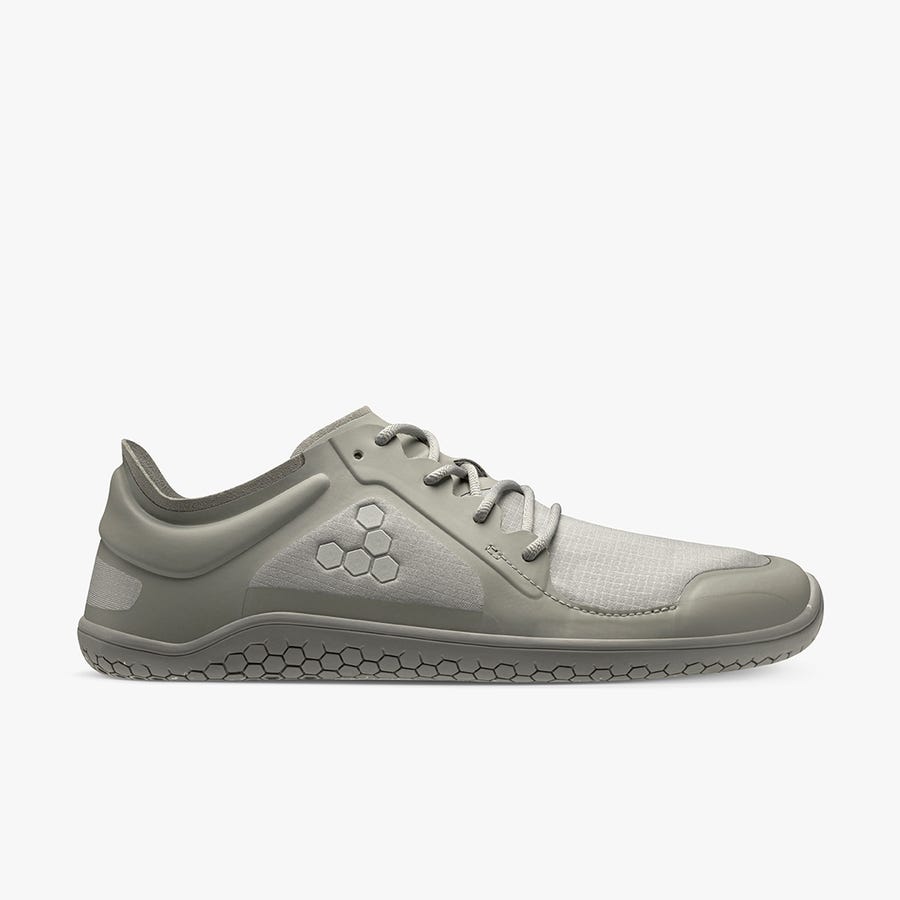 Vivobarefoot Primus Lite III All Weather Women's Trainers Grey | 5081EWDLS