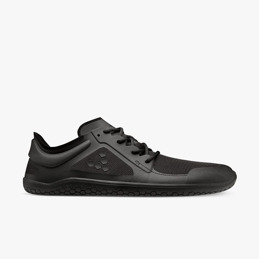 Vivobarefoot Primus Lite III Men's Trainers Black | 3596RYTFL