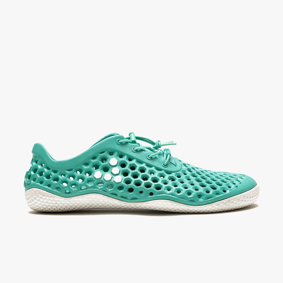 Vivobarefoot Ultra III Bloom Women's Hiking Shoes Green | 4763QRMHL